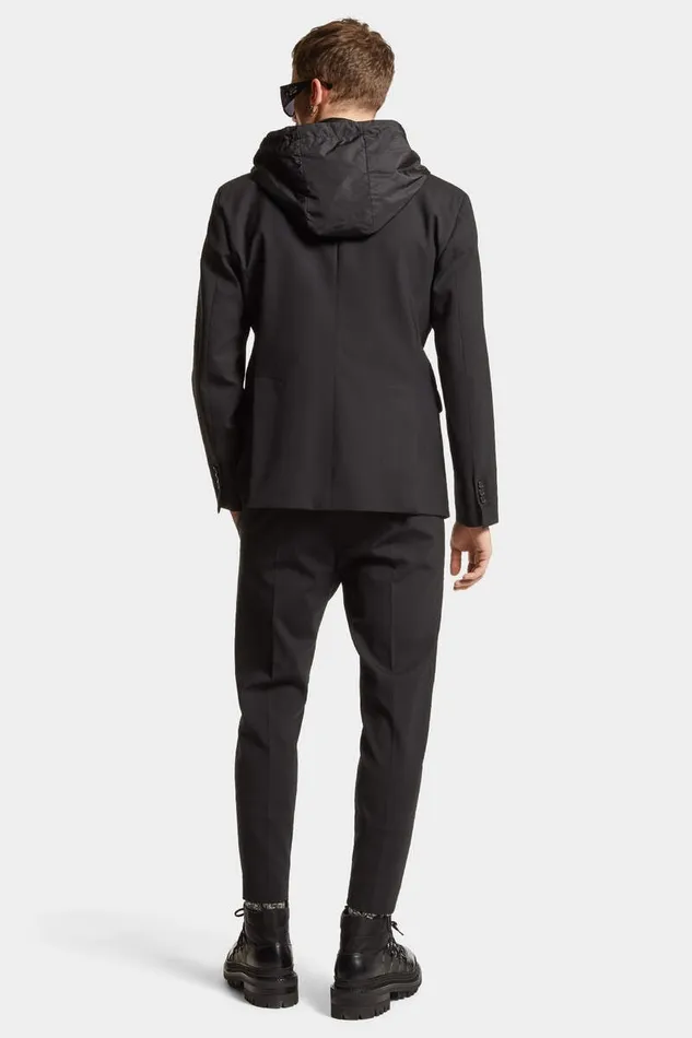 Dsquared2 Trousers D2 Headquarter Skinny Techno Pant Black 8211 Men