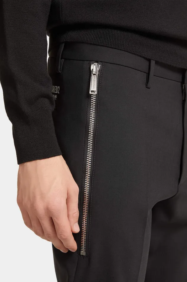 Dsquared2 Trousers D2 Headquarter Skinny Techno Pant Black 8211 Men