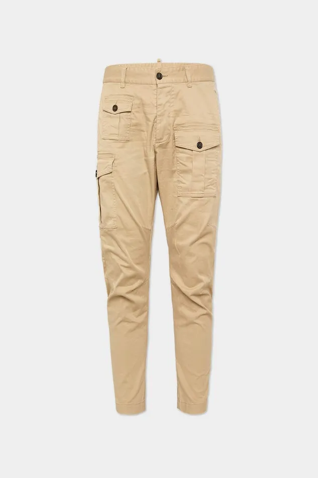 Dsquared2 Trousers Sexy Cargo Pant Stone 8211 Men