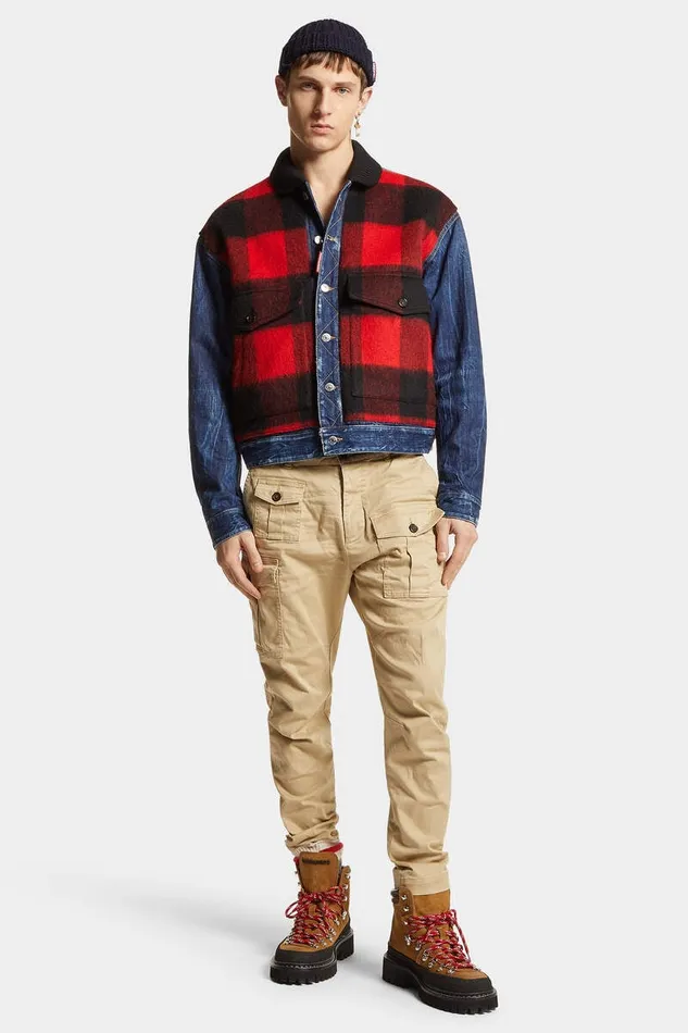 Dsquared2 Trousers Sexy Cargo Pant Stone 8211 Men