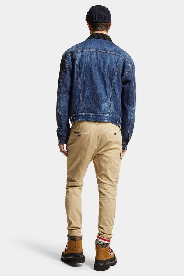 Dsquared2 Trousers Sexy Cargo Pant Stone 8211 Men