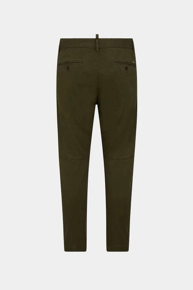 Dsquared2 Trousers Sexy Chino Pants Military Green 8211 Men