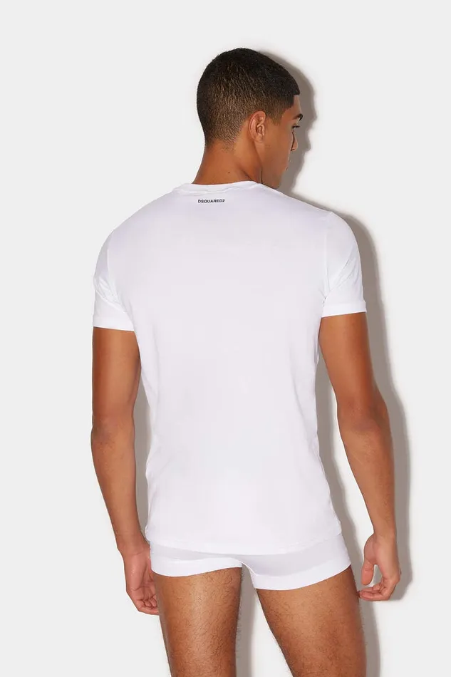 Dsquared2 Underwear Basic Basic Round Neck TShirt White 8211 Men
