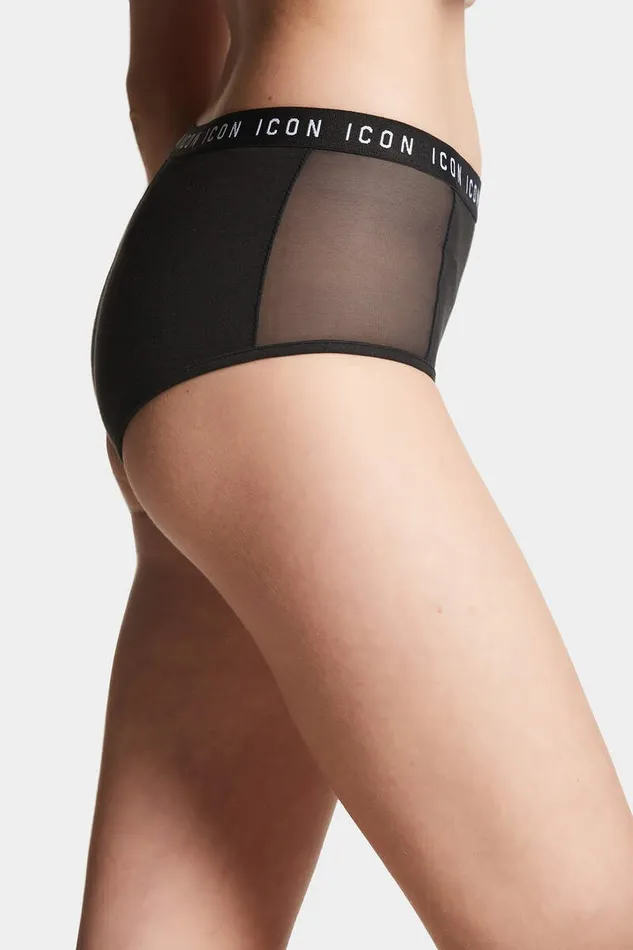 Dsquared2 Underwear Icon Culotte Black 8211 Women