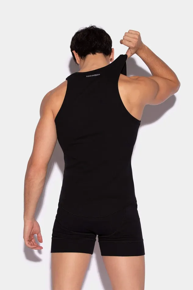 Dsquared2 Underwear Mini Basic Tank Top Black 8211 Men
