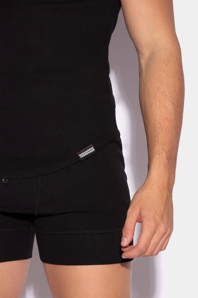 Dsquared2 Underwear Mini Basic Tank Top Black 8211 Men