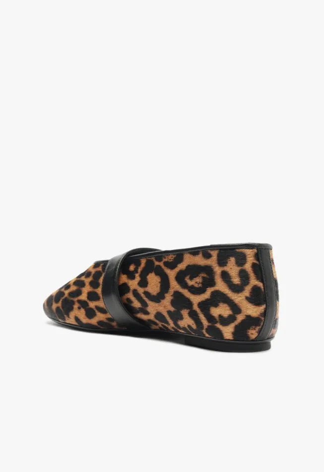 Eiza Wild Ballet Flat Black Women Schutz Shoes Ballerinas