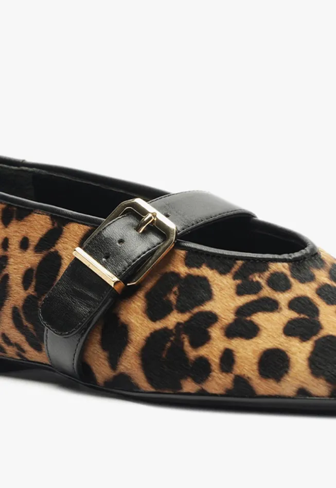 Eiza Wild Ballet Flat Black Women Schutz Shoes Ballerinas