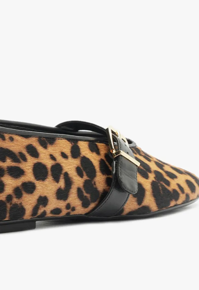 Eiza Wild Ballet Flat Black Women Schutz Shoes Ballerinas