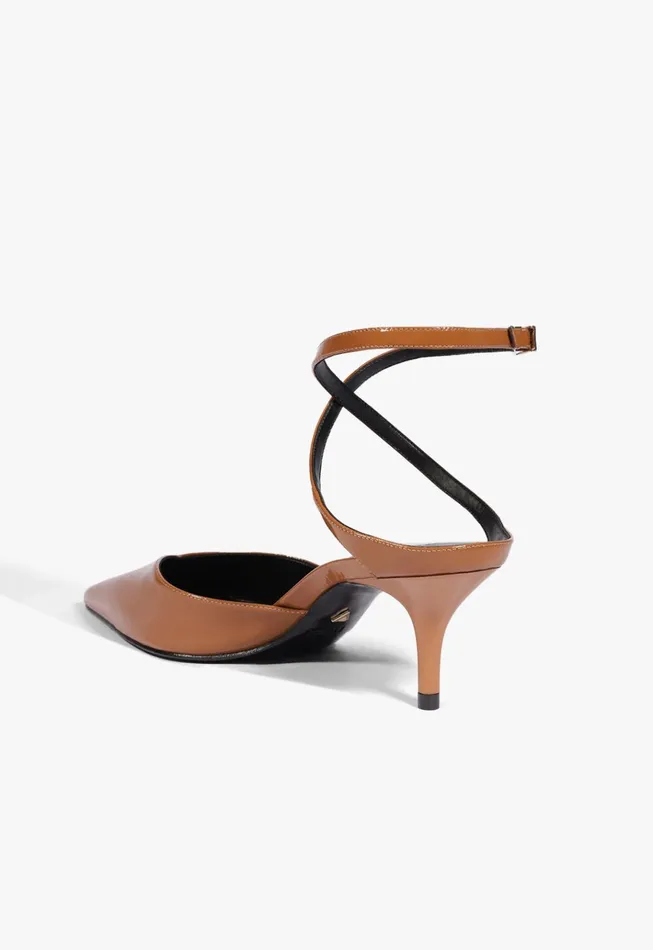 Elise Patent Leather Pump Honey Peach Women Schutz Shoes