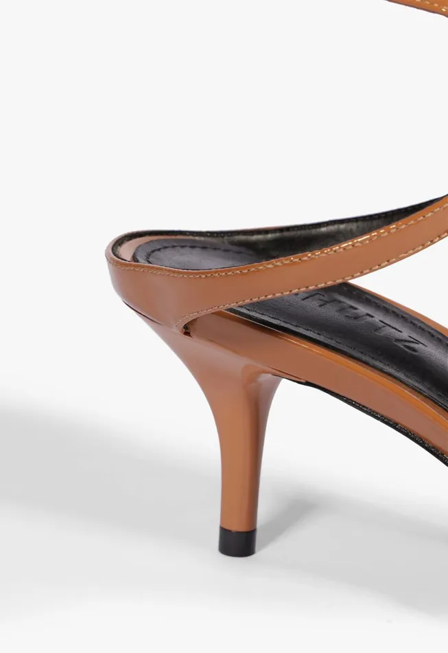 Elise Patent Leather Pump Honey Peach Women Schutz Shoes
