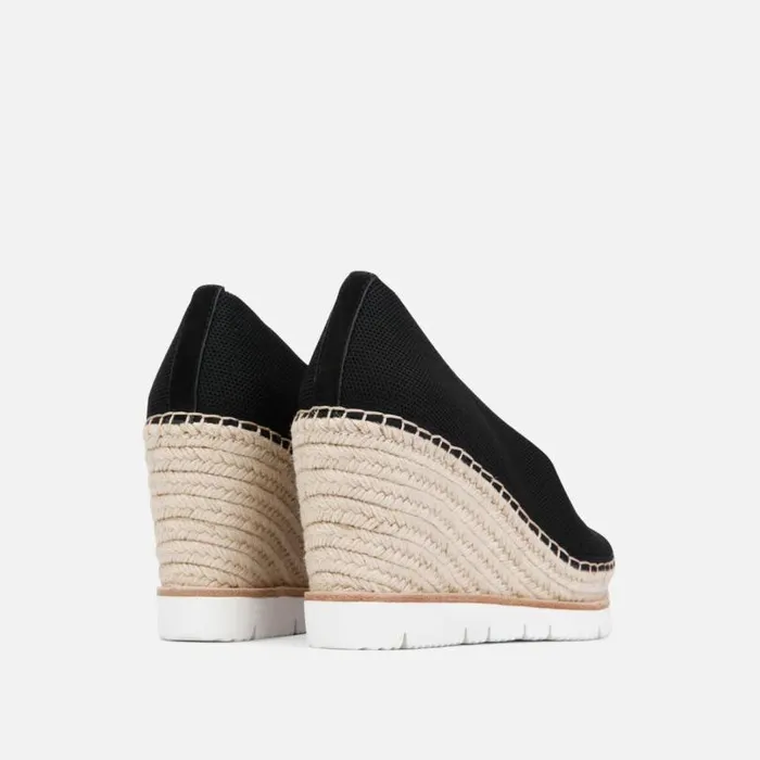 Elyssa Sporty ALine Espadrille Wedge Black Women Kenneth Cole Gentle Souls