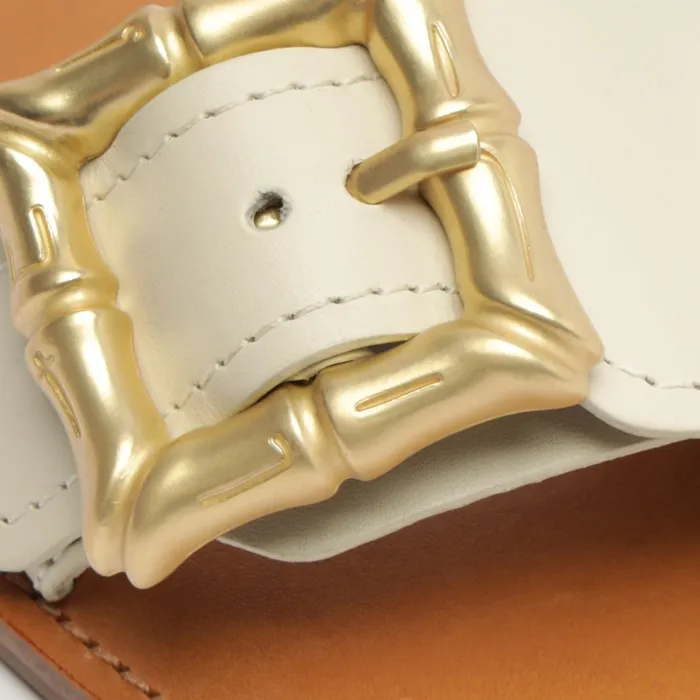 Enola Leather Sandal Pearl Women Schutz Shoes Enola