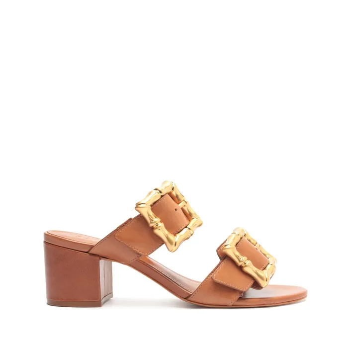 Enola Mid Block Sandal New Wood Women Schutz Shoes Enola