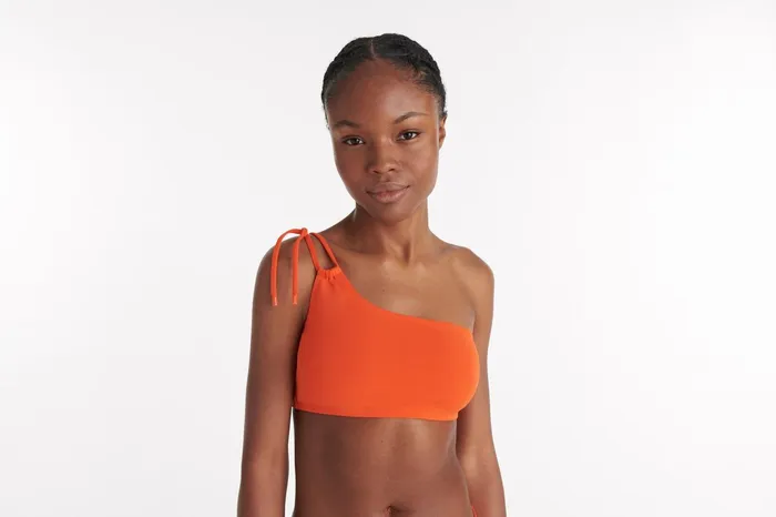 ERES Bass OneShoulder Crop Top Soleil 24e Women TwoPieces Swimsuits