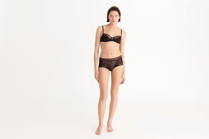ERES Facettes DemiCup Bra Noir Women Bras