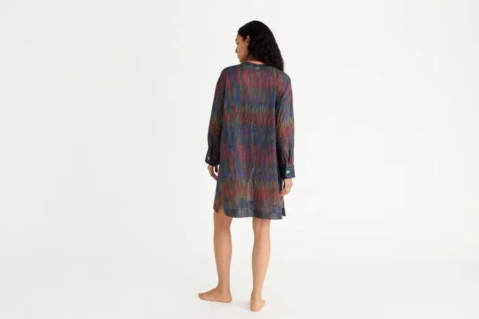ERES Fusion Long Shirt Imprime Cameleon Women Beachwear and Accessories