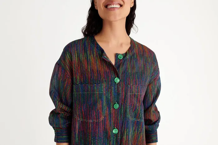 ERES Fusion Long Shirt Imprime Cameleon Women Beachwear and Accessories