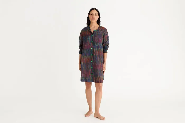 ERES Fusion Long Shirt Imprime Cameleon Women Beachwear and Accessories