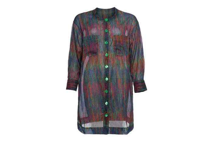 ERES Fusion Long Shirt Imprime Cameleon Women Beachwear and Accessories