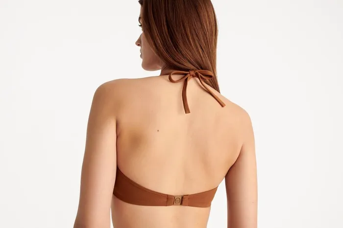 ERES Gang FullCup Triangle Bikini Top Caramelo Women TwoPieces Swimsuits