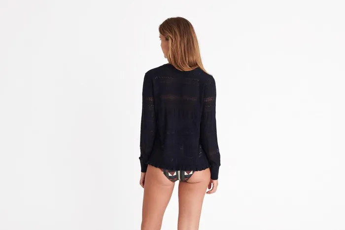 ERES Josette Cardigan Nuit Noire Women Homewear