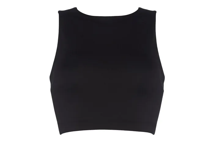 ERES Laura Crop Top Bra Black Women Sports Bras