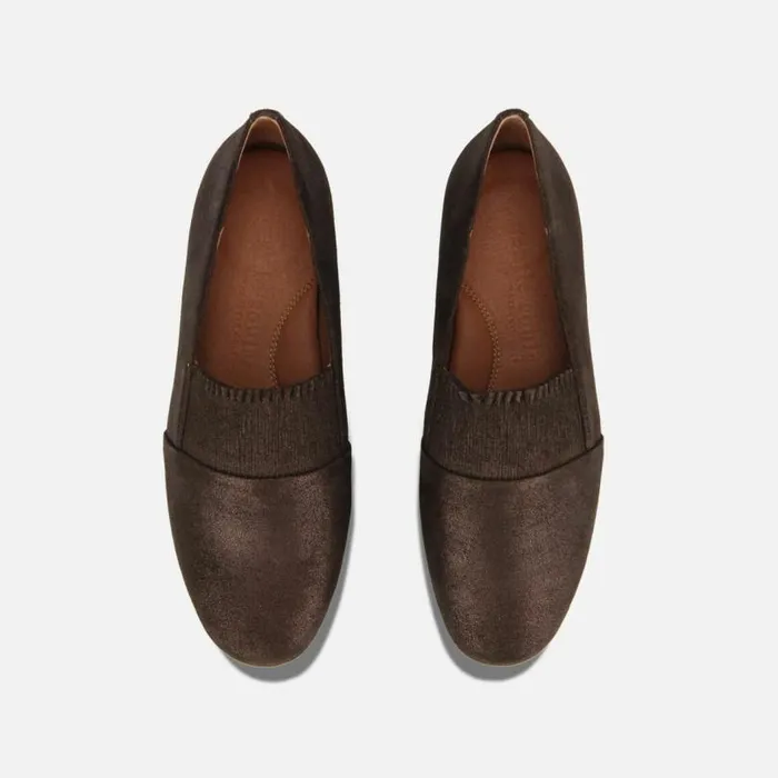Eugene Ruffle Loafer Flat Bronze Women Kenneth Cole Flats