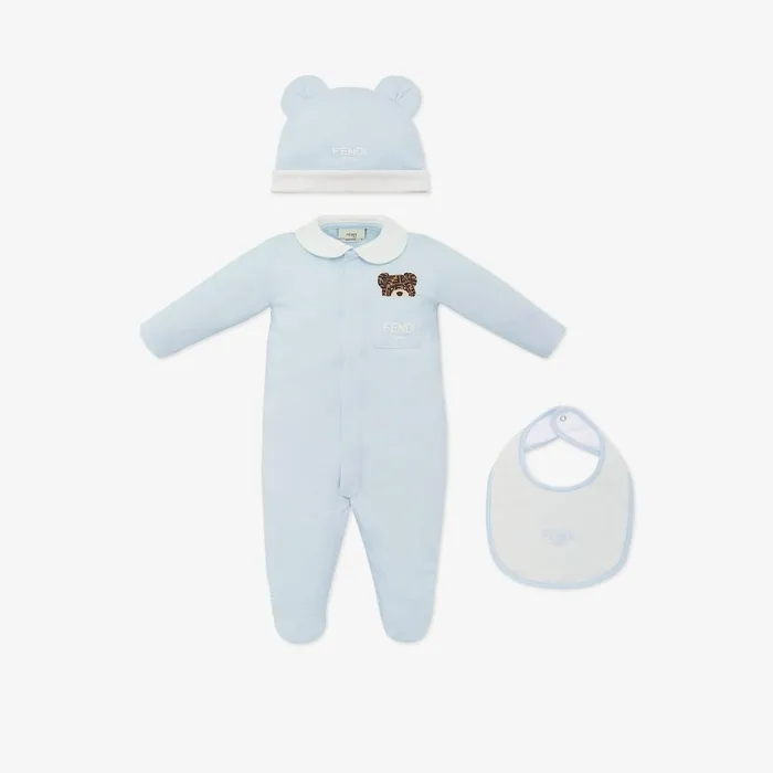 Fendi Baby Girl Baby Set Jersey Baby Set 8211 Kids