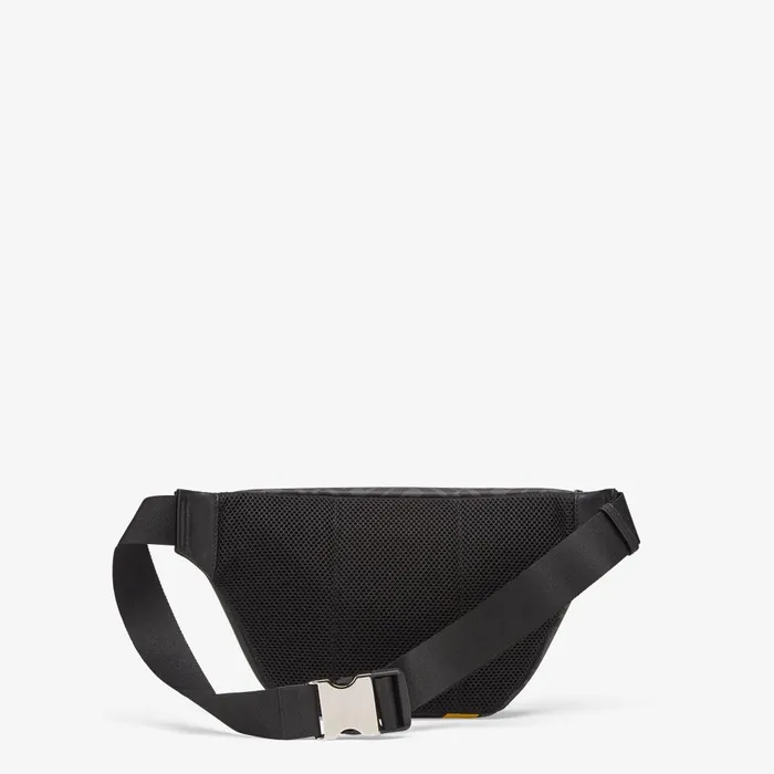 Fendi Belt Bags Belt Bag Gray Fabric Belt Bag 8211 Men