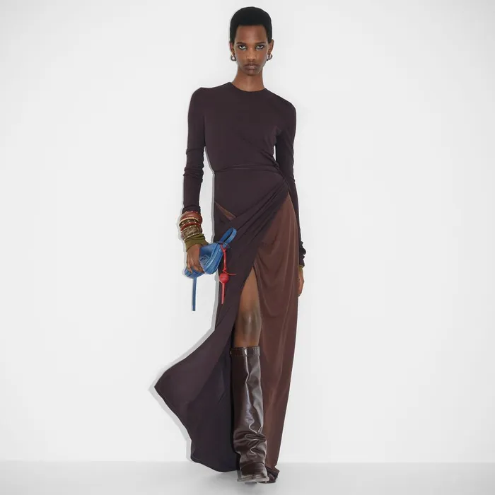 Fendi Dresses and Jumpsuits Dress Dark Purple Jersey Dress 8211 Women