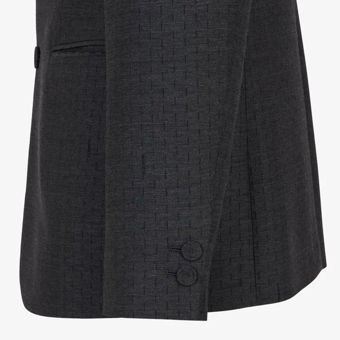 Fendi Jackets and Suits Jacket Gray Wool Blazer 8211 Men
