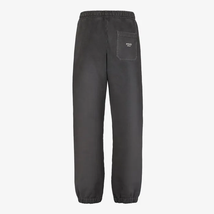 Fendi Pants and Shorts Pants Gray Jersey Pants 8211 Men