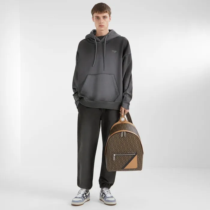 Fendi Pants and Shorts Pants Gray Jersey Pants 8211 Men