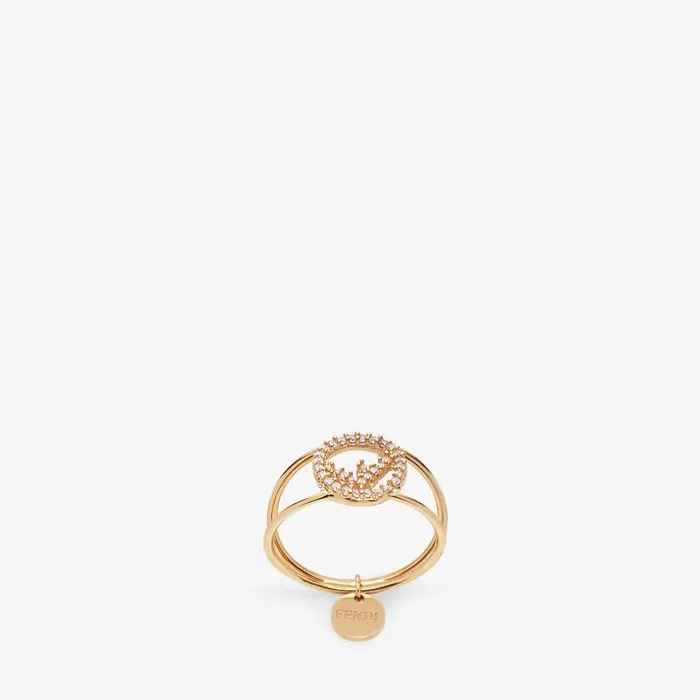 Fendi Rings F Is Fendi Ring Goldcolored Ring 8211 Women