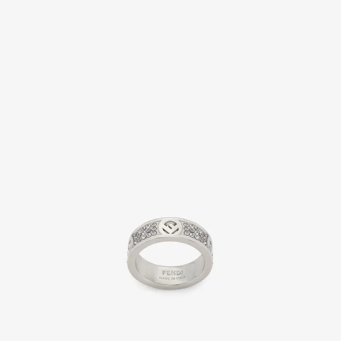 Fendi Rings F Is Fendi Ring Silvercolored Ring 8211 Women