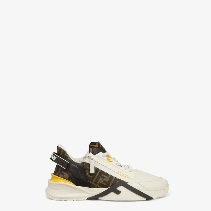 Fendi Sneakers Fendi Flow Sneakers White Leather Lowtops 8211 Men