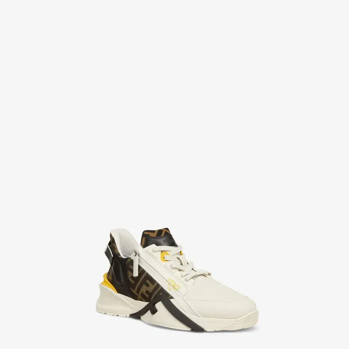 Fendi Sneakers Fendi Flow Sneakers White Leather Lowtops 8211 Men