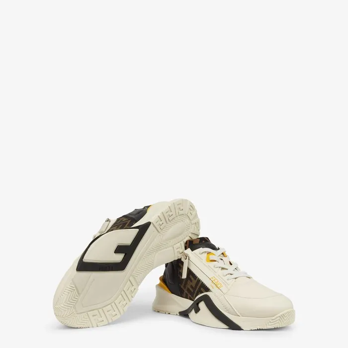 Fendi Sneakers Fendi Flow Sneakers White Leather Lowtops 8211 Men