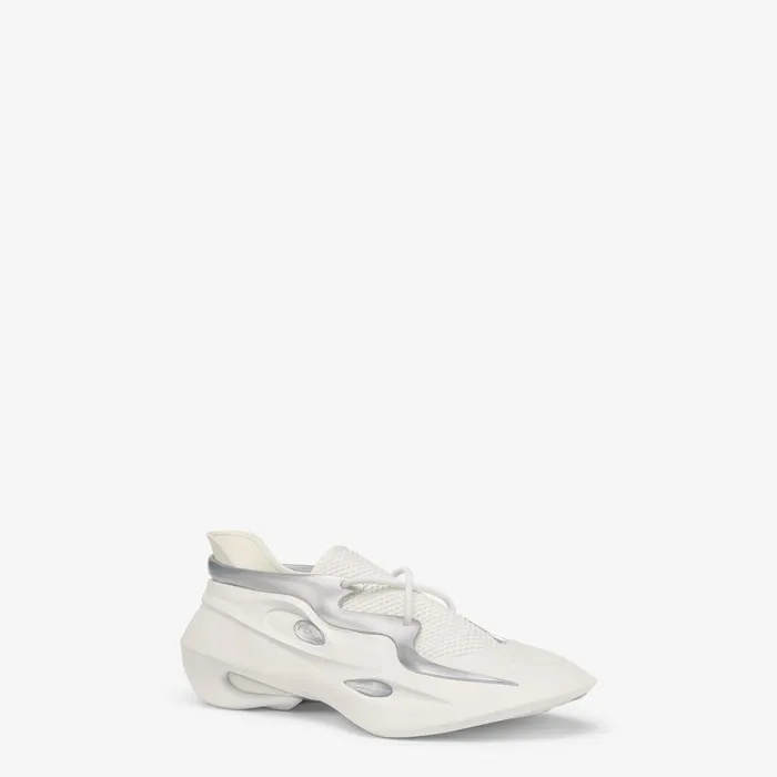Fendi Sneakers Fendi Mad Sneakers White Lycra Running Shoe 8211 Men