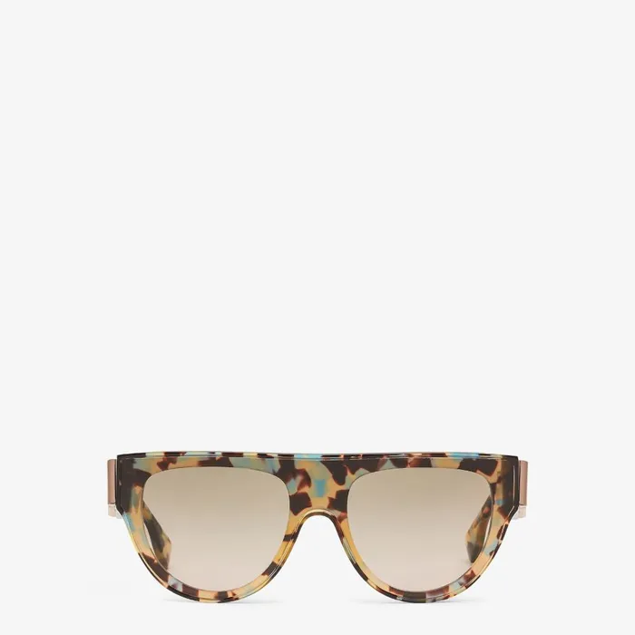 Fendi Sunglasses Fendi First Havana Acetate Shield Sunglasses 8211 Women