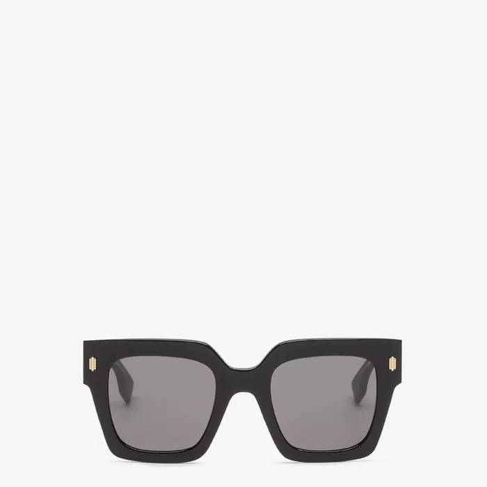 Fendi Sunglasses Fendi Roma Black Acetate Sunglasses 8211 Women