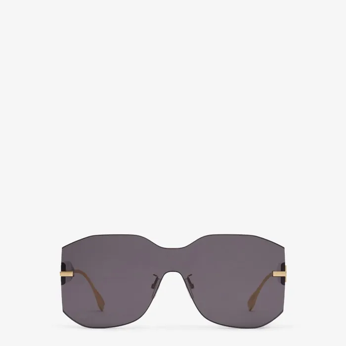 Fendi Sunglasses Fendigraphy Black Shield Sunglasses 8211 Women