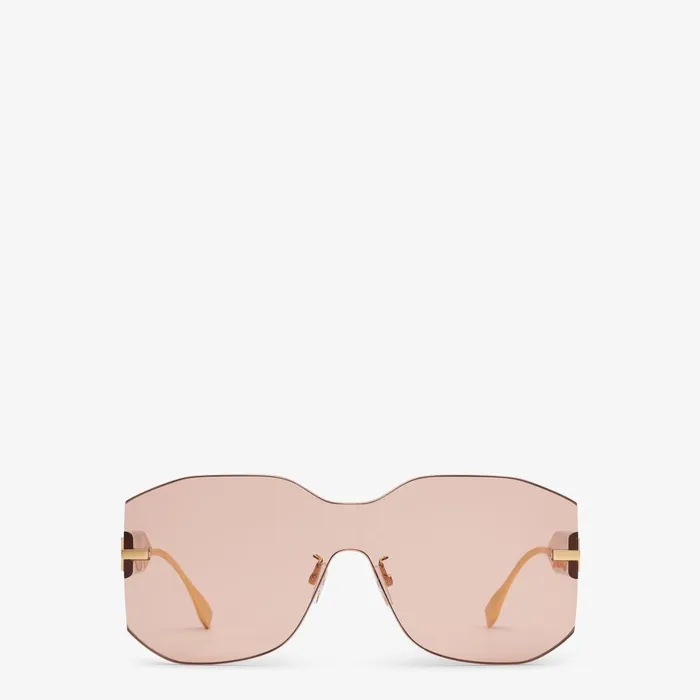 Fendi Sunglasses Fendigraphy Pink Shield Sunglasses 8211 Women
