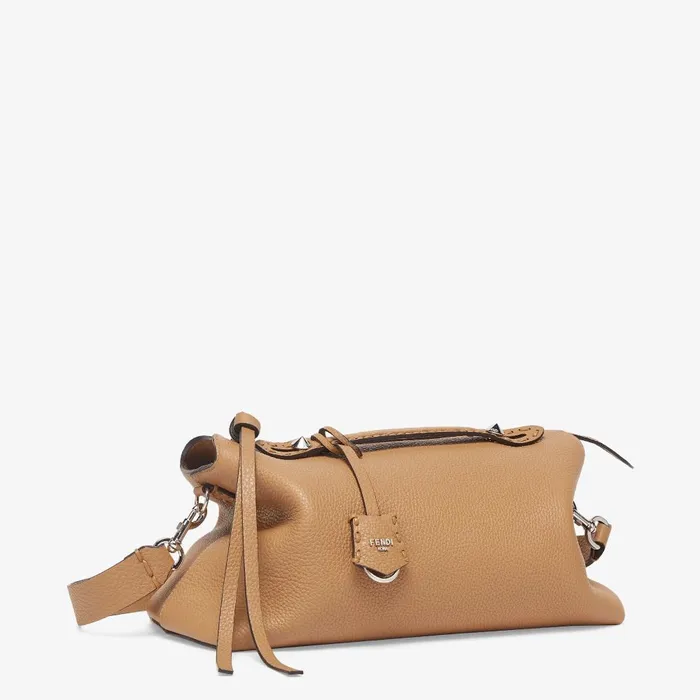 Fendi Tote Bags By The Way Selleria Large Cappuccinocolored Selleria Bag With 200 Handsewn Stitches 8211 Women