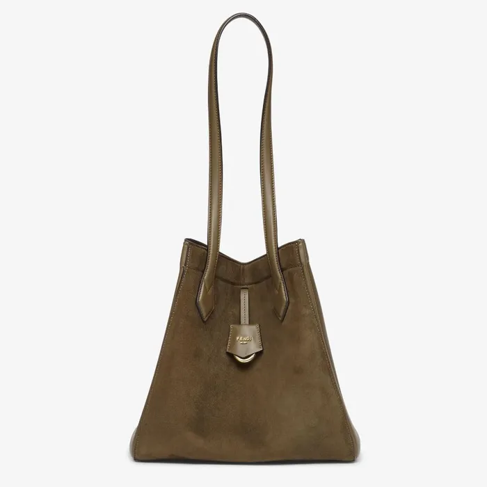 Fendi Tote Bags Fendi Origami Medium Transformable Dark Green And Leather Bag 8211 Women Fendi Tote Bags Fendi Origami Medium Transformable Dark Green And Leather Bag 8211 Women