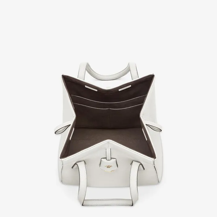 Fendi Tote Bags Fendi Origami Medium White Leather Bag That Can Be Transformed 8211 Women