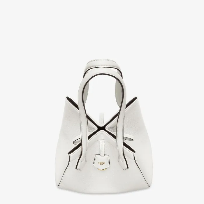 Fendi Tote Bags Fendi Origami Medium White Leather Bag That Can Be Transformed 8211 Women