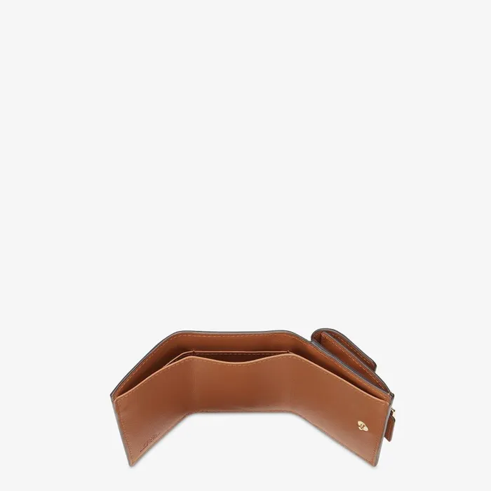 Fendi Wallets Baguette Micro Trifold Brown Nappa Leather Wallet 8211 Women