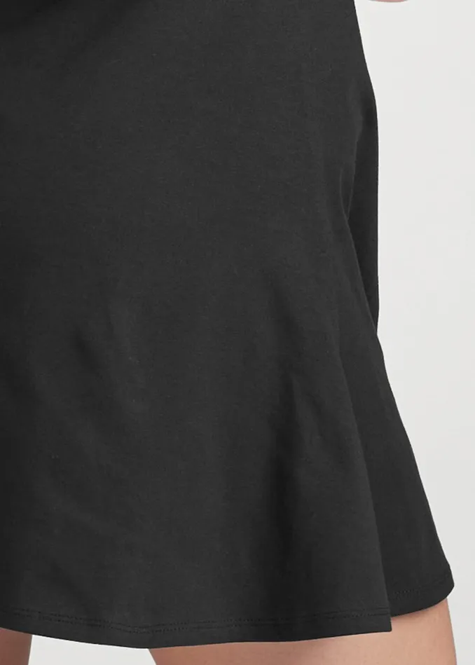 FIT AND FLARE DRESS Black Women VENUS Casual Dresses